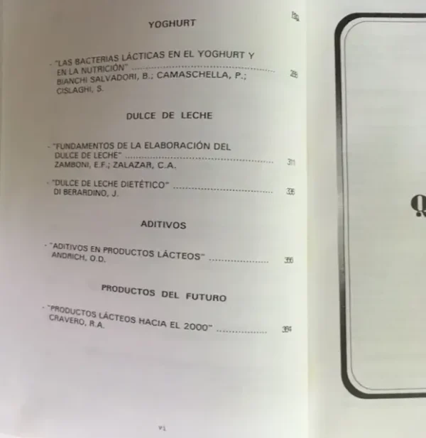 Ciencia Y Tecnología De Los Productos Lácteos