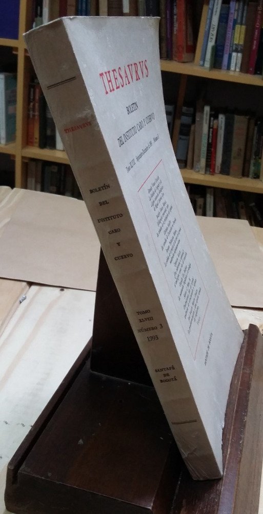 Thesaurus (boletín Del Instituto Caro Y Cuervo) Num. 3