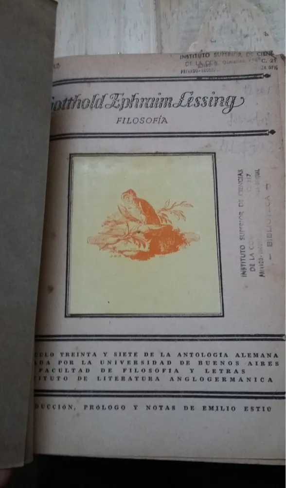 Filosofía - Lessing, Gotthold Ephraim