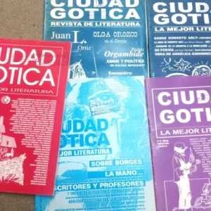 600037-MLA75439042134_042024 Ciudad Gótica Revistas Lote 5 Unidades