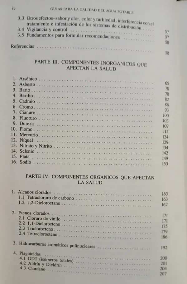 Guías Para La Calidad Del Agua Potable Vol. 2 Panamericana