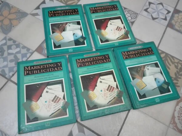 601077-MLA103160317296_012026 5 Tomos Escuela De Marketing Y Publicidad Ventas, Psicología