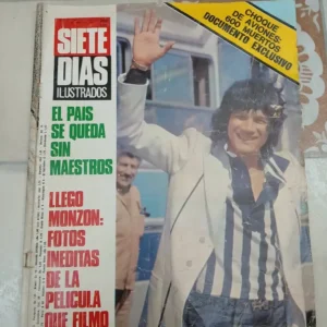 602599-MLA82607573939_022025 Revista Siete Días Ilustrados Nro 511 Año 1977 - Tapa Monzón