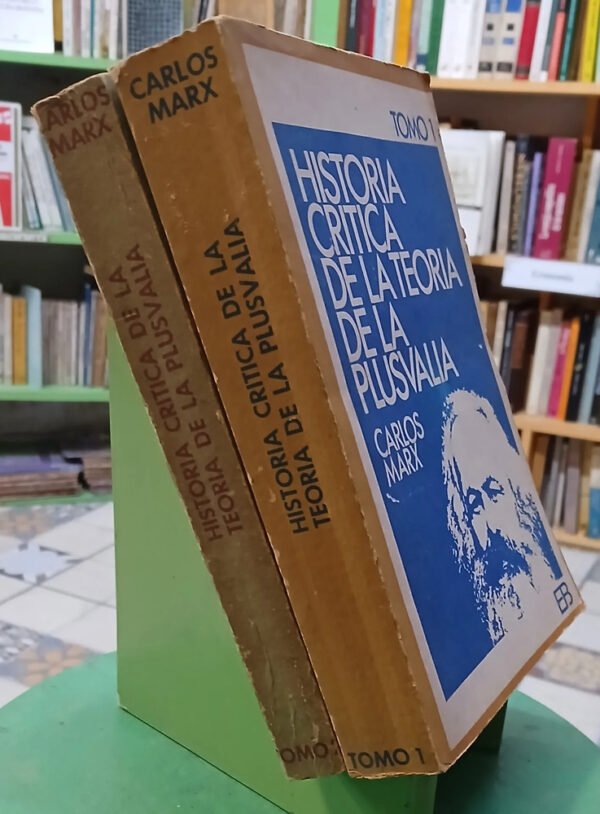 Historia Crítica De La Teoría De La Plusvalía T 1 Y 2 - Marx
