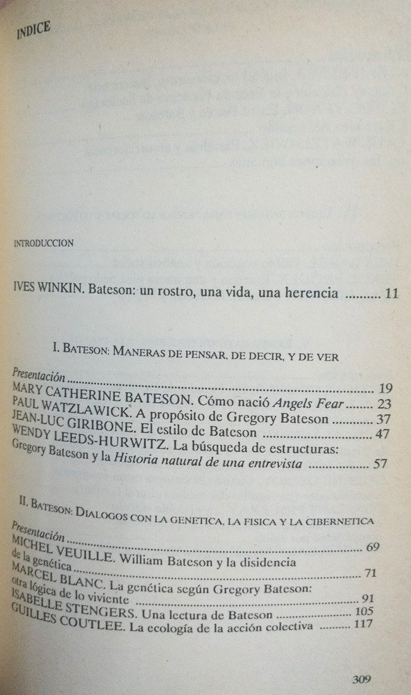 606652-MLA75267293289_032024 Bateson: Primer Inventario De Una Herencia - Cerisy