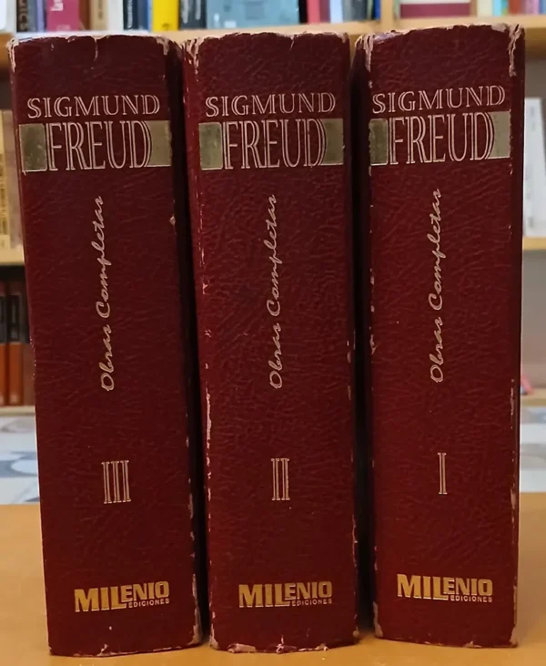 Sigmund Freud T. 1, 2 Y 3 - Obras Completas - Ed. Milenio