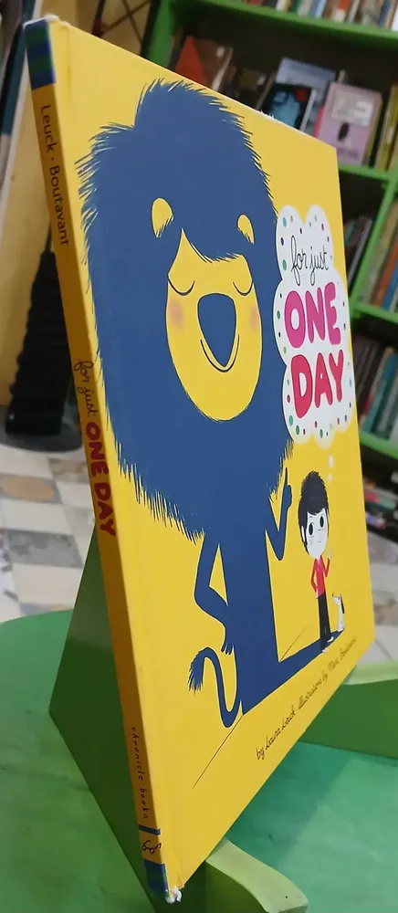 For Just One Day - Laura Leuck - Ilustración Marc Boutavant