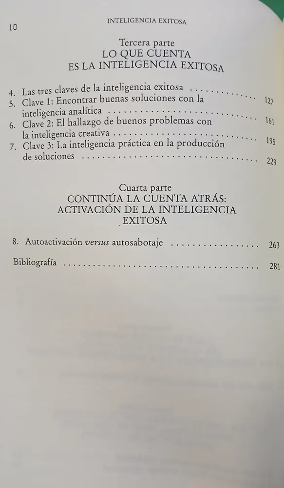 Inteligencia Exitosa - Robert J. Sternberg