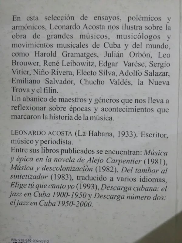 Móviles Y Otras Músicas. Acosta, Leonardo