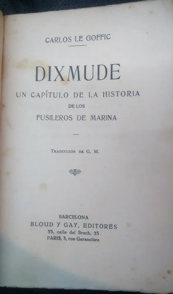 616389-MLA31242022934_062019 Dixmude Un Cap De La Historia De Los Fusileros De Marina