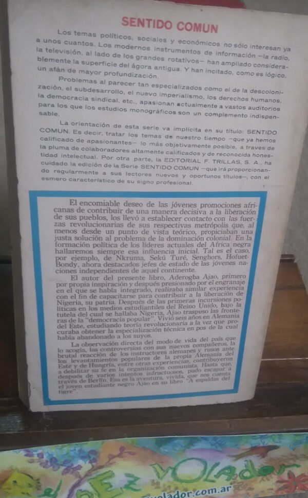 618129-MLA32605306875_102019 A Espaldas Del Tigre - Ajao, Aderogba