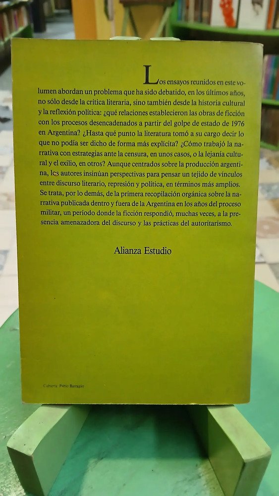 Ficción Y Política -dictadura- Halperín Donghi Beatriz Sarlo