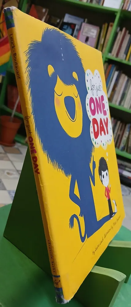 For Just One Day - Laura Leuck - Ilustración Marc Boutavant