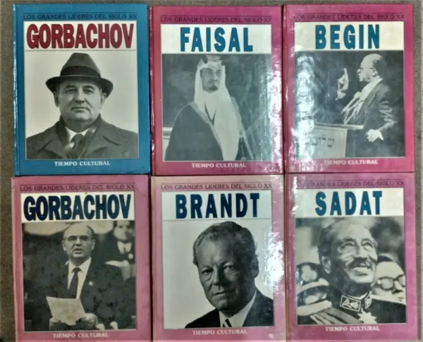 Los Grandes Líderes Del Siglo Xx - Tiempo Cultural 17 Libros