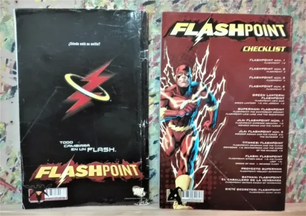 625288-MLA71674837503_092023 Lote 5 Revistas Flashpoint - Superman Jla Titanes - Dc Ecc