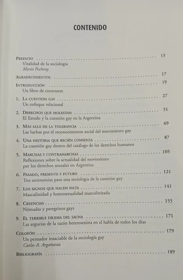La Cuestión Gay. Un Enfoque Sociológico - Ernesto Meccia