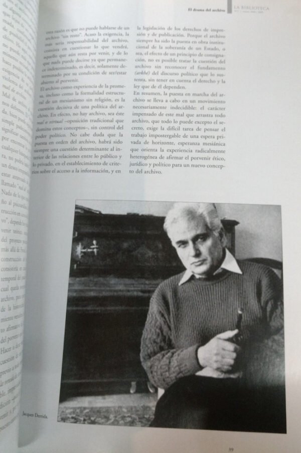 La Biblioteca Revista 1. El Archivo Enigma Historia Groussac