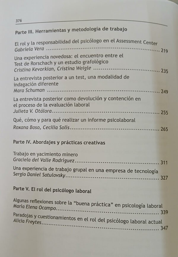 Psicología Laboral - Weigle - Benditto - González - Vera