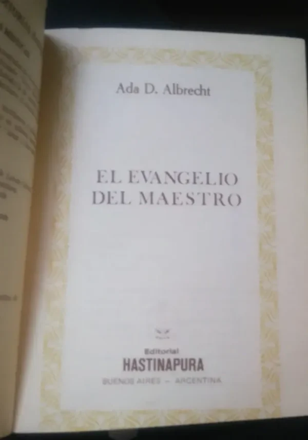 633120-MLA30064354613_042019 El Evangelio Del Maestro - Albrecht, Ada D.