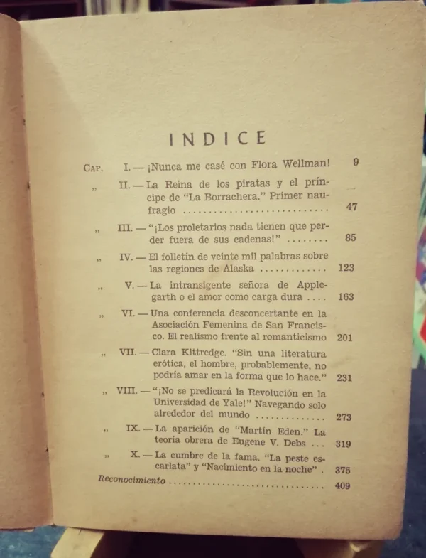 La Gran Aventura De Jack London - Irving Stone