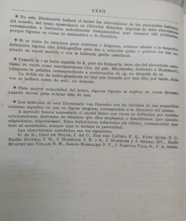 Diccionario De Botánica - Dr. P. Font Quer