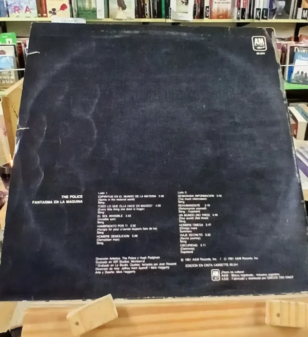 The Police Fantasma En La Máquina Vinilo 1981 Estándar