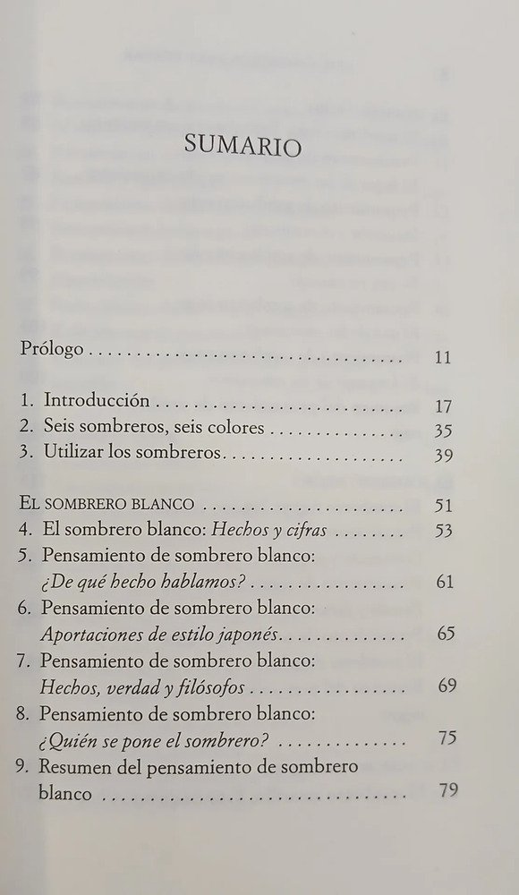 641991-MLA109671510970_042026 Seis Sombreros Para Pensar - Edward De Bonn - Best Seller