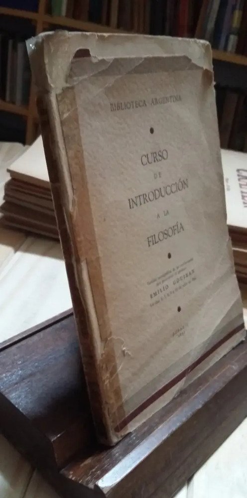 Curso De Introducción A La Filosofía - Gouiran, Emilio