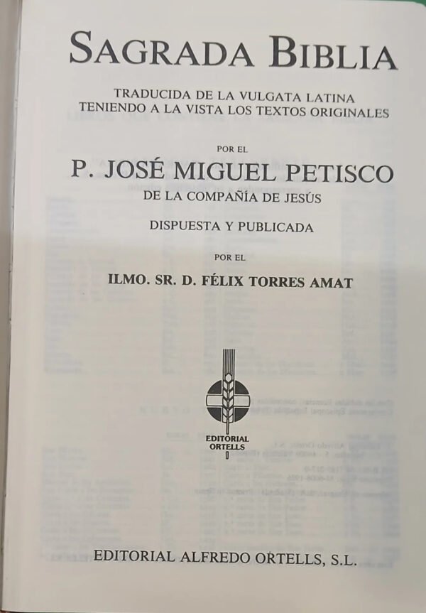 645918-MLA109674135398_042026 Sagrada Biblia - P. J. Miguel Petisco - Félix Torres Amat