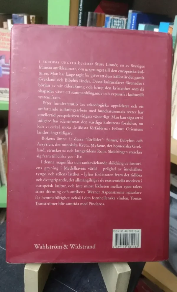 647284-MLA76400247000_052024 Europas Ungtid. Nedslag I Europas...- Sture Linnér (sueco)