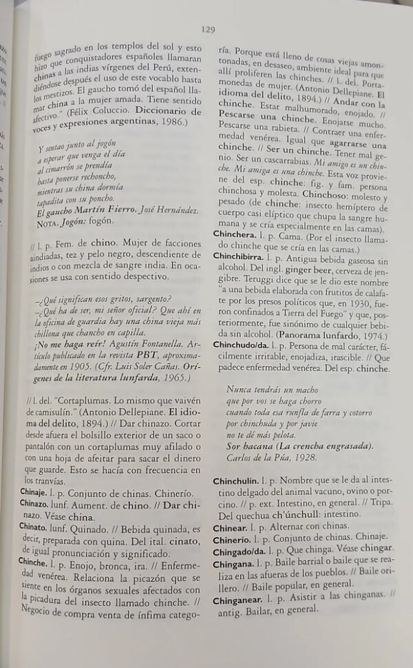 Diccionario Del Lunfardo - Athos Espíndola