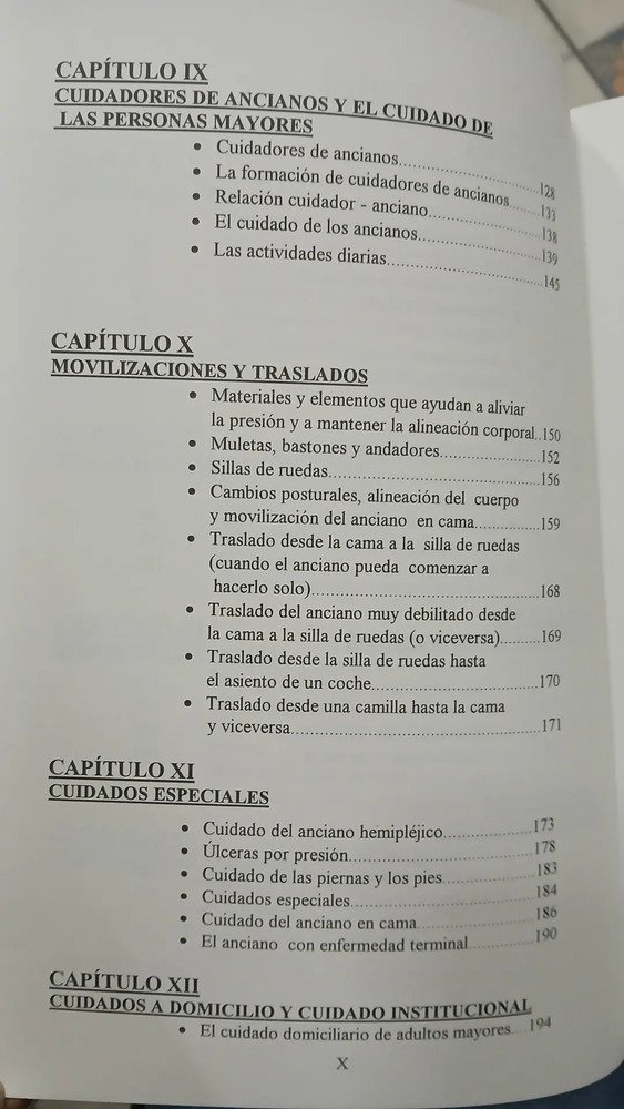 Manual Argentino Para El Cuidado De Ancianos Hugo Valderrama