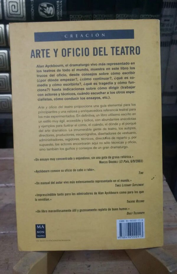 Arte Y Oficio Del Teatro Directores Actores - Alan Ayckbourn