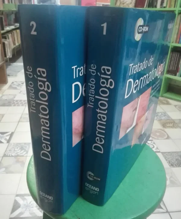 654752-MLA85929198939_062025 Tratado De Dermatología 2 Tomos + 1 Cd - Conejo Mir - Océano