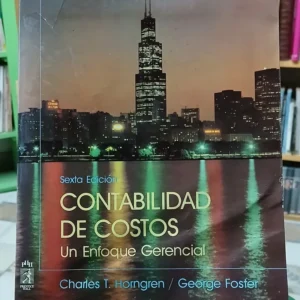 656276-MLA85393453110_062025 Contabilidad De Costos - Charles T. Horngren - George Foster