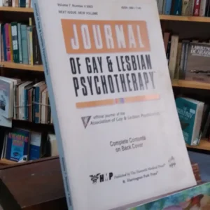656388-MLA43176034827_082020 Journal Of Gay And Lesbian Psychotherapy Vol. 7, Nº 4, 2003