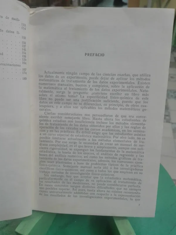 Tratamiento Matematico De Datos Fisico-quimicos. Ed. Mir