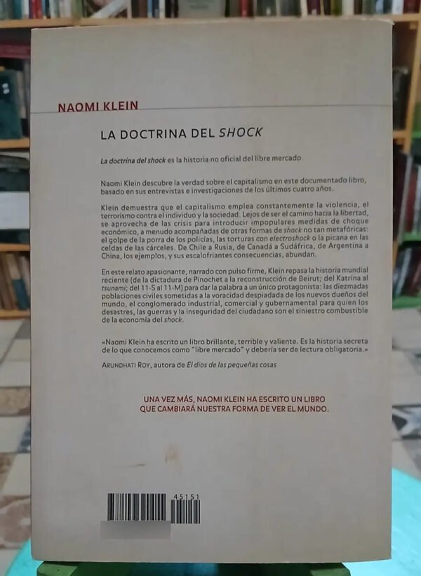 La Doctrina Del Shock - Naomi Klein - El Auge Capitalismo