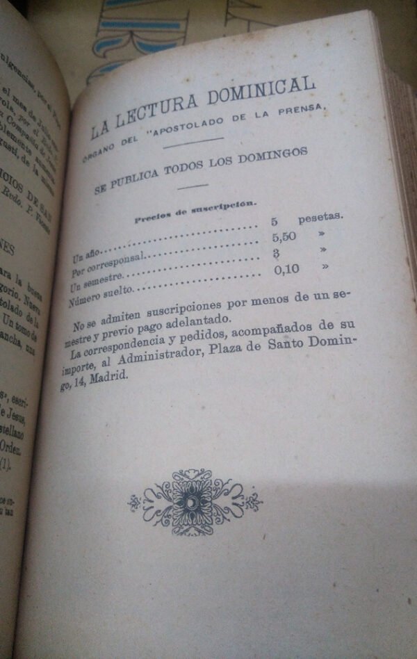 Apostolado De La Prensa - Rotativa Y Liberal