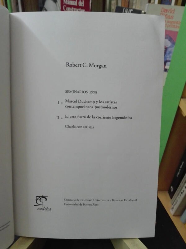 664576-MLA76302950496_052024 Duchamp Artistas Contemporáneos Posmodernos Robert C. Morgan