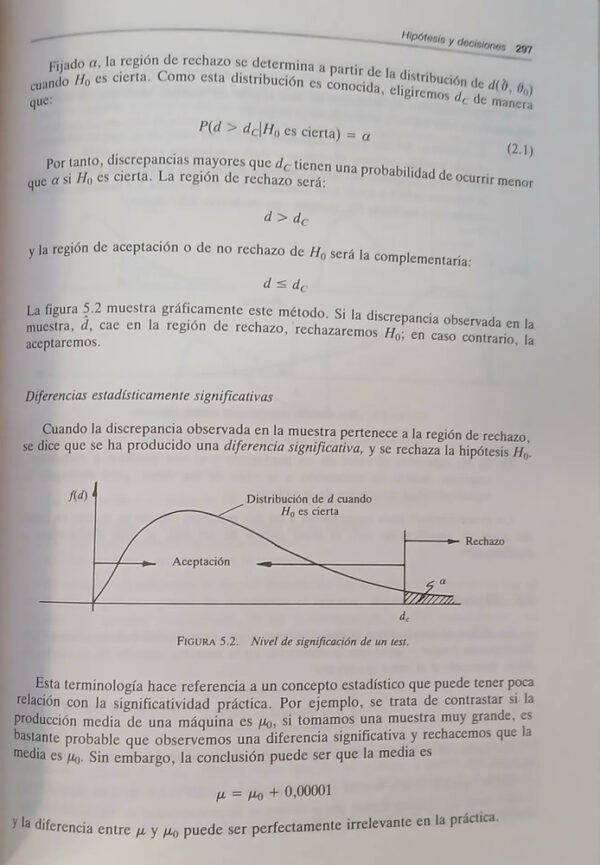 Estadística Modelos Y Métodos 1 Y 2 - Peña Sánchez De Rivera