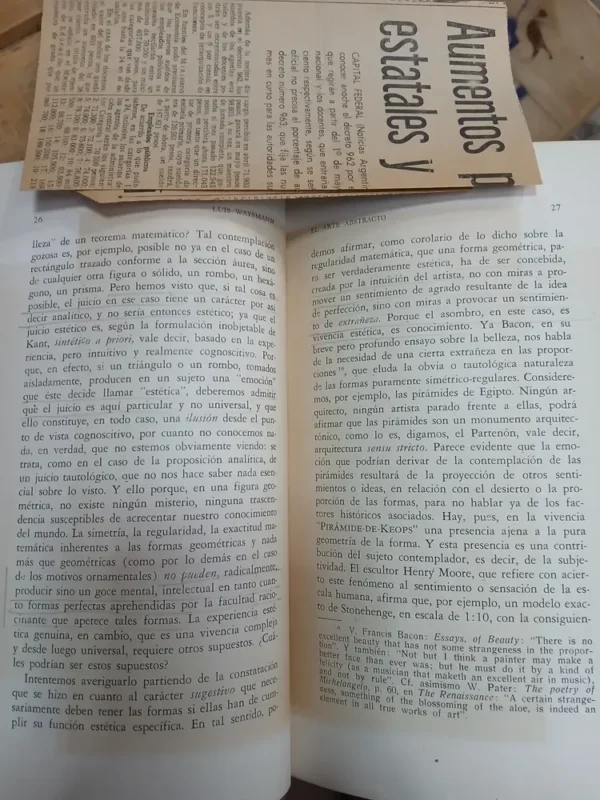 El Arte Abstracto Estética De Indeterminación Luis Waysmann