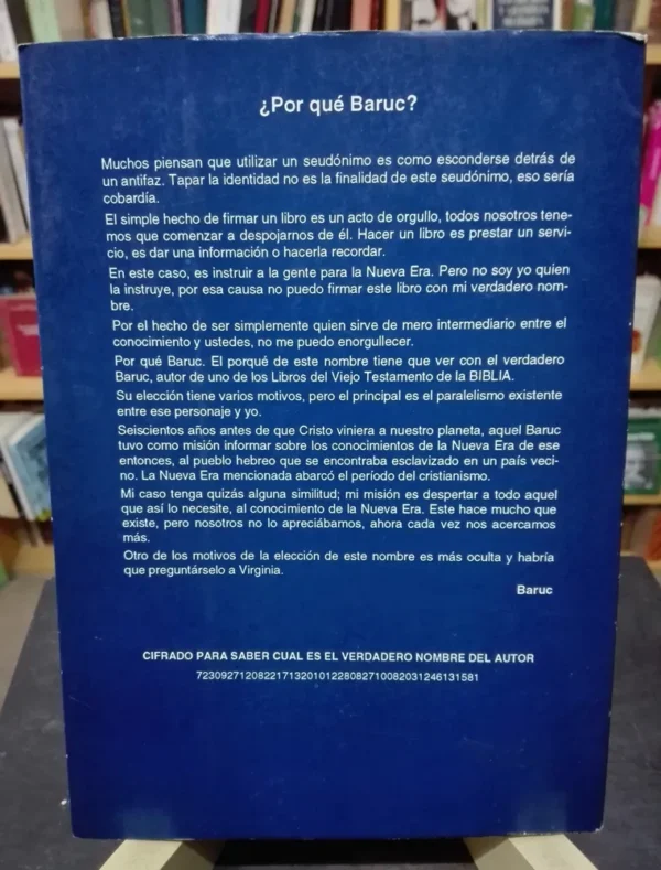 Génesis De La Nueva Era - Antropología - Daniel Baruc - 1994