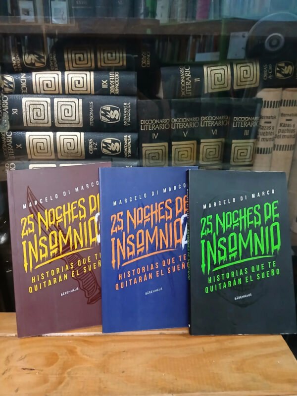 25 Noches De Insomnio - Marcelo Di Marco 3 Tomos