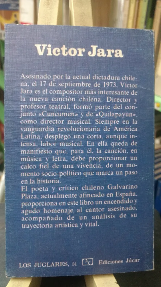Victor Jara - Galvarino Plaza