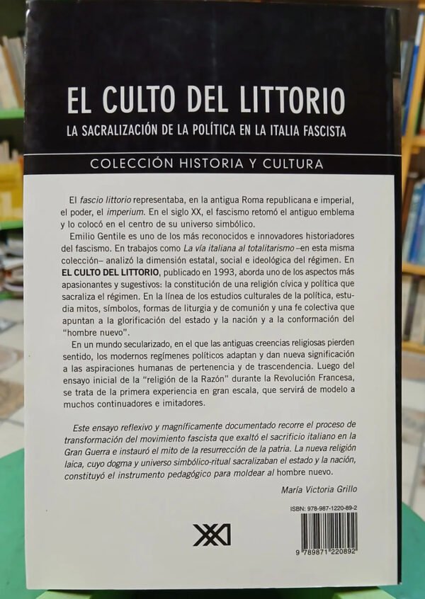 El Culto Del Littorio - Emilio Gentile