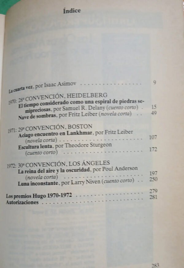 Los Premios Hugo 1970 - 1972 Vol. 4 - Isaac Asimov