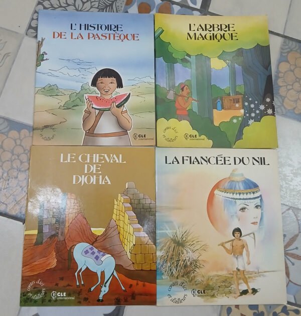 675205-MLA84135898372_052025 Contes D'ici Et D'ailleurs - 12 Libros De Cuentos En Francés