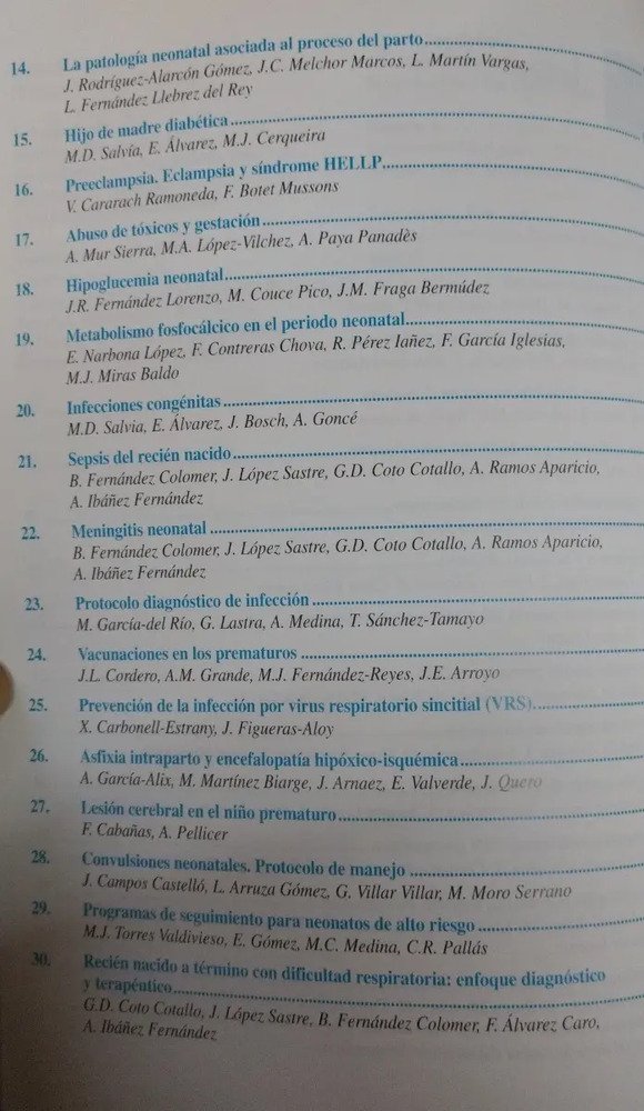 Protocolos Diagnóstico-terapéuticos De Neonatología Sen-aep