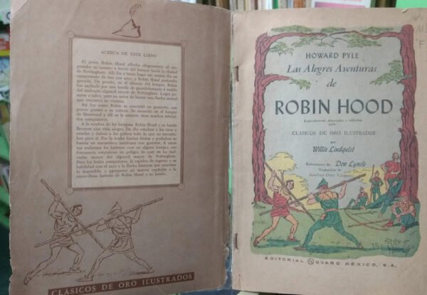 Robin Hood Clásicos De Oro Ilustrados Howard Pyle, Lindquist